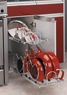 Base 15 Two-Tier Cookware Organizer