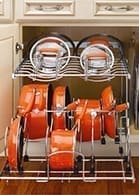 Base 24 Two-Tier Cookware Organizer
