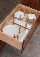 Drawer Peg System