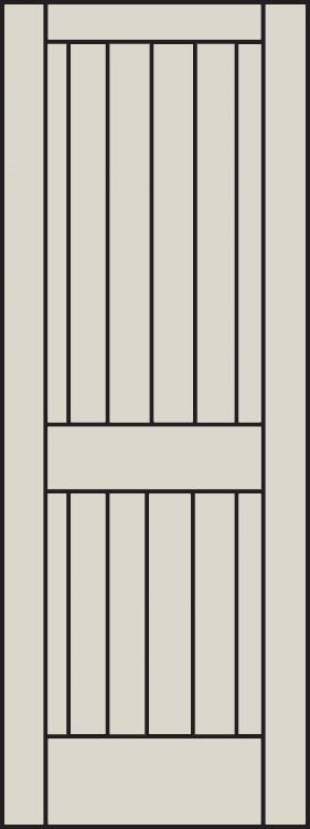 SL, IM, and FR-20 V-Groove Doors