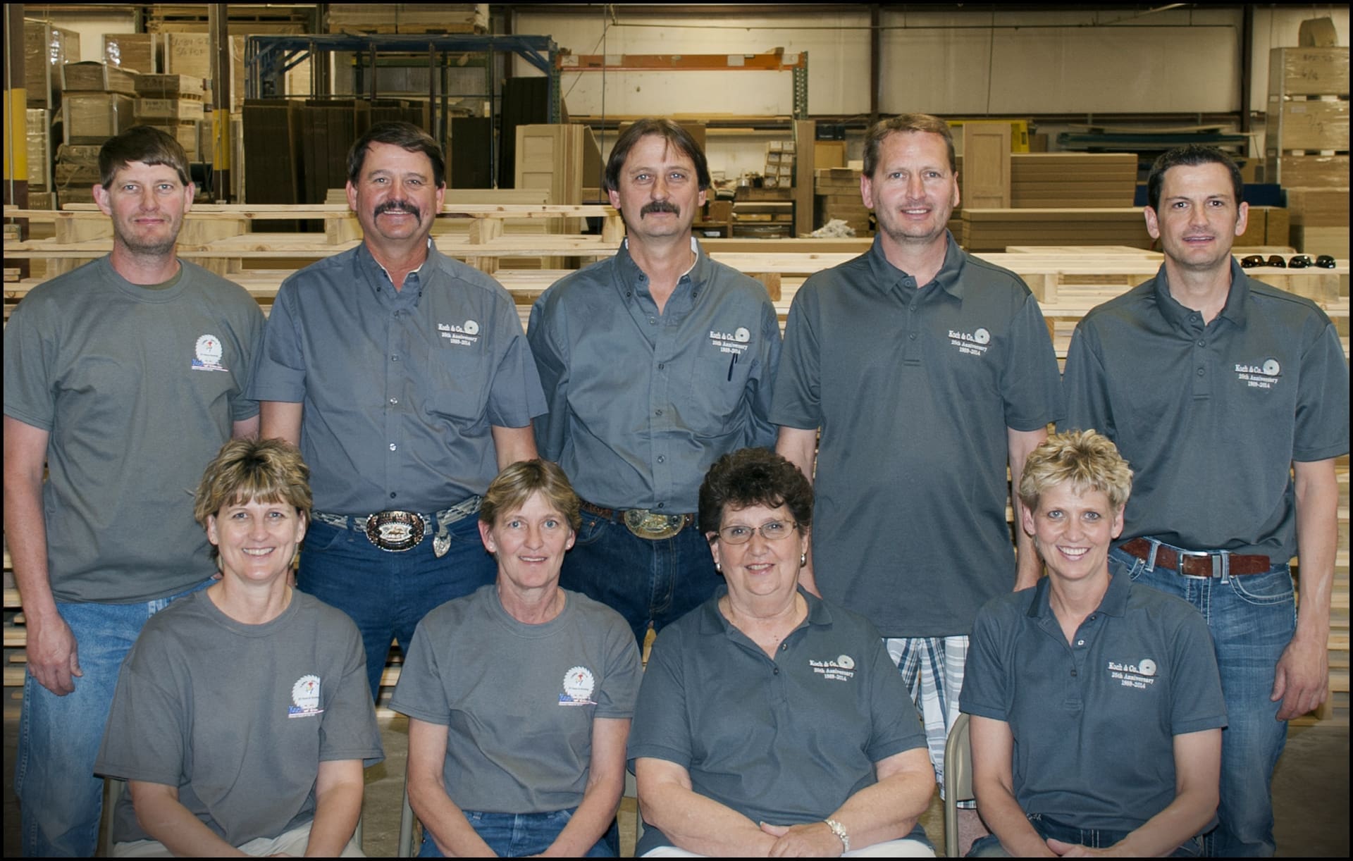 Jim and Dan Koch with family