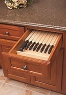 Classic Wood Knife Block Insert