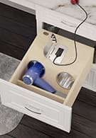 Vanity Outlet Drawer