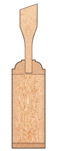 IM 2681 - 1" Wide Raised Panel