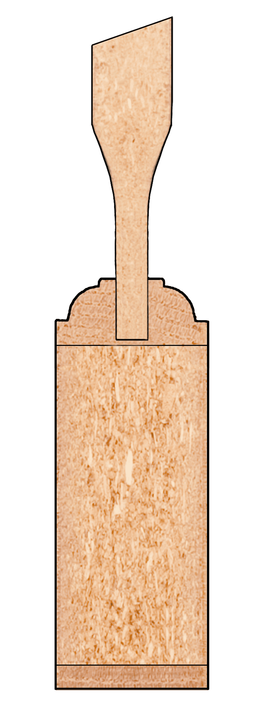 IM 2681 - 1" Wide Raised Panel