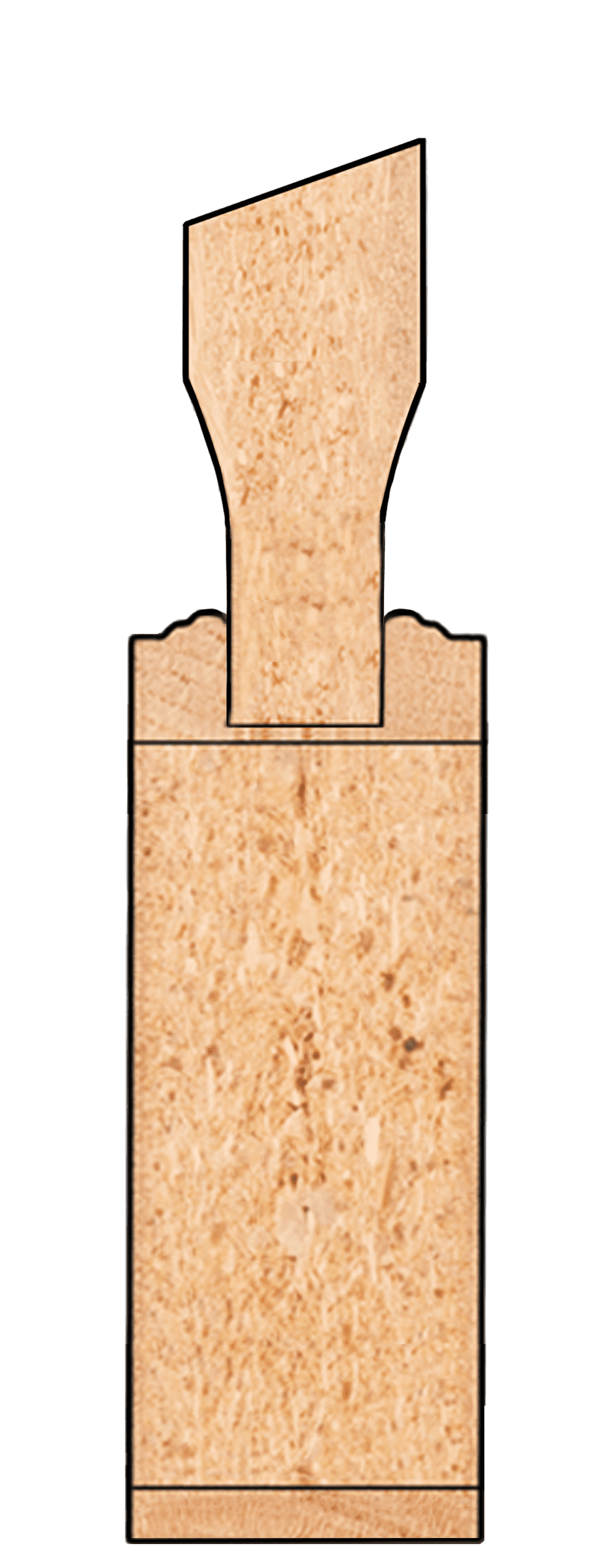 IM 7935 - 1 1/4" Raised Panel
